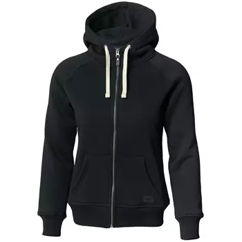 Nimbus Williamsburg women's hoodie with full zipper, Black