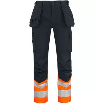 ProJob craftsman trousers 6534, Hi-Vis Orange/Black