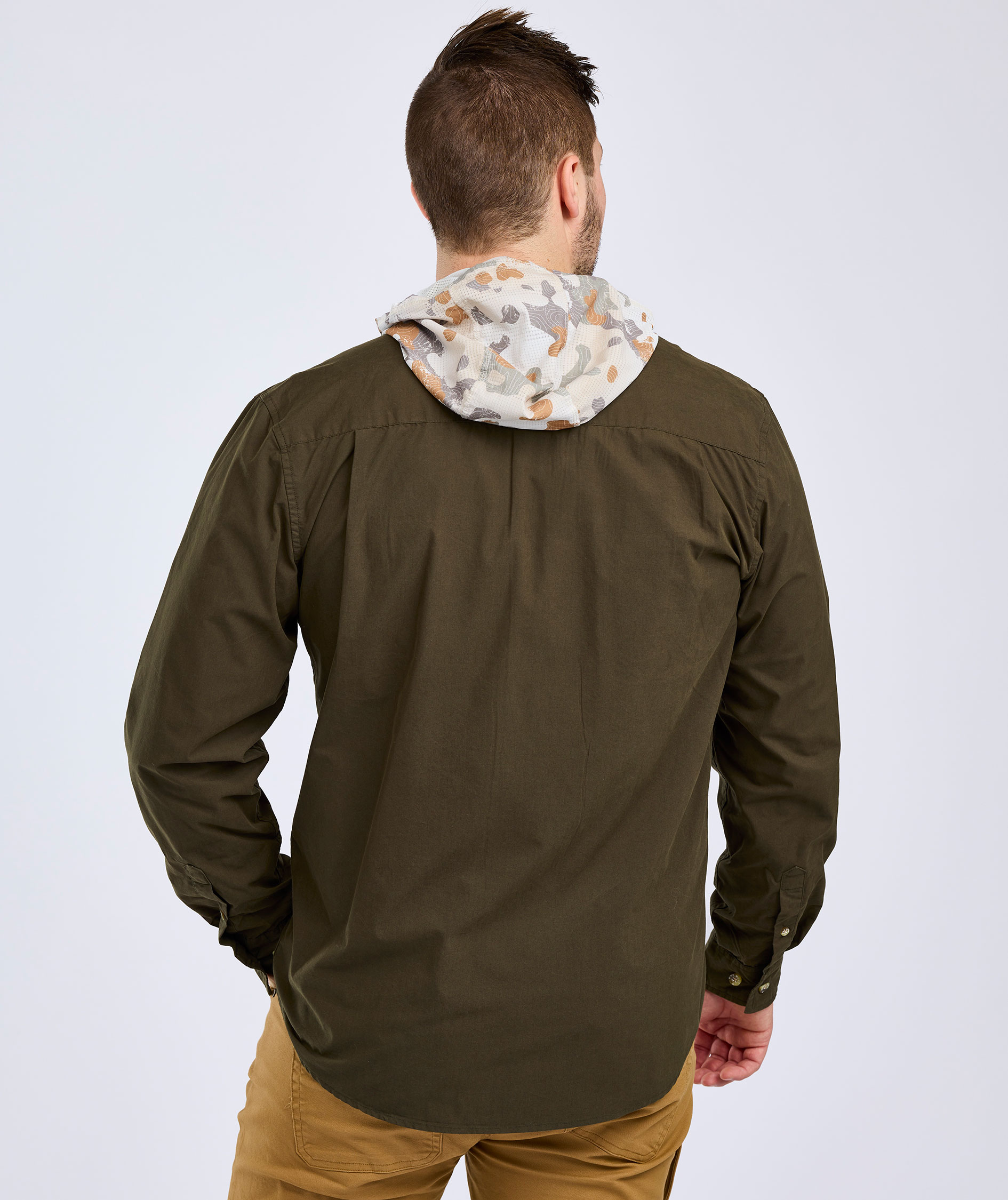 Pinewood Safari skjorte, Moss green, large image number 3