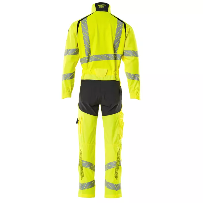 Mascot Accelerate Safe coverall, Hi-Vis Yellow/Dark Marine, large image number 1
