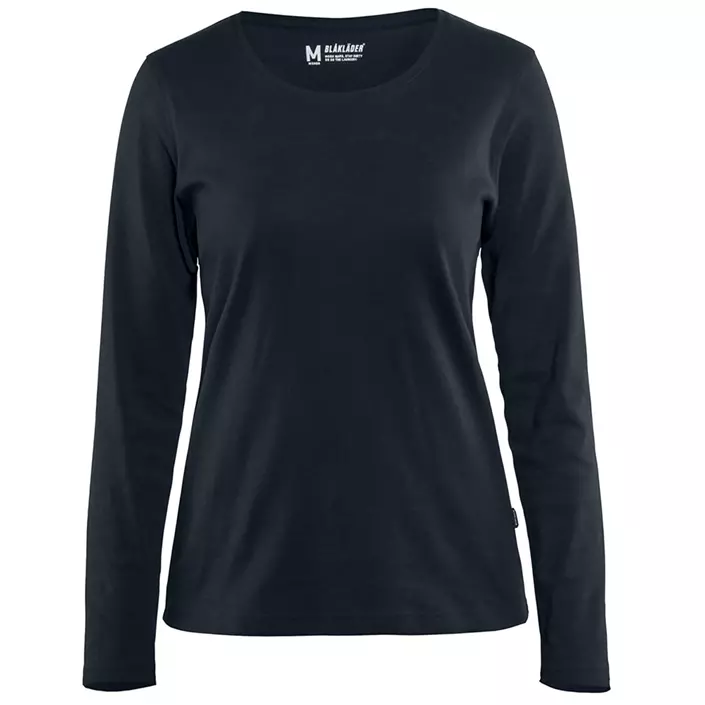Blåkläder langærmet dame T-shirt, Mørk Marine, large image number 0
