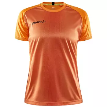 Craft Progress 2.0 Graphic Jersey women's T-shirt, Dark orange/sort