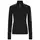 Dovre dame midlayer jakke med uld, Sort, Sort, swatch