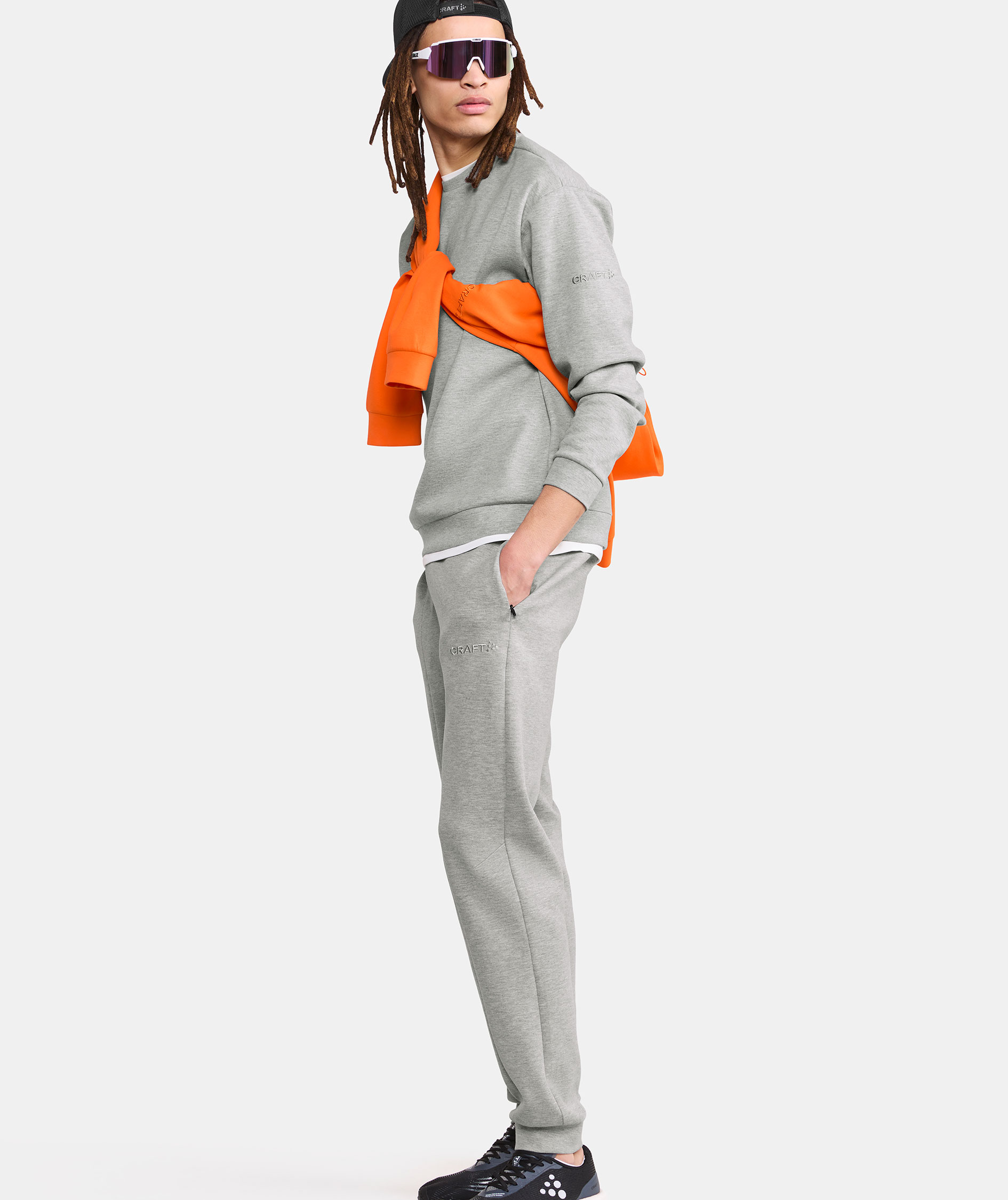 Craft ADV Join sweatpants, Grey melange