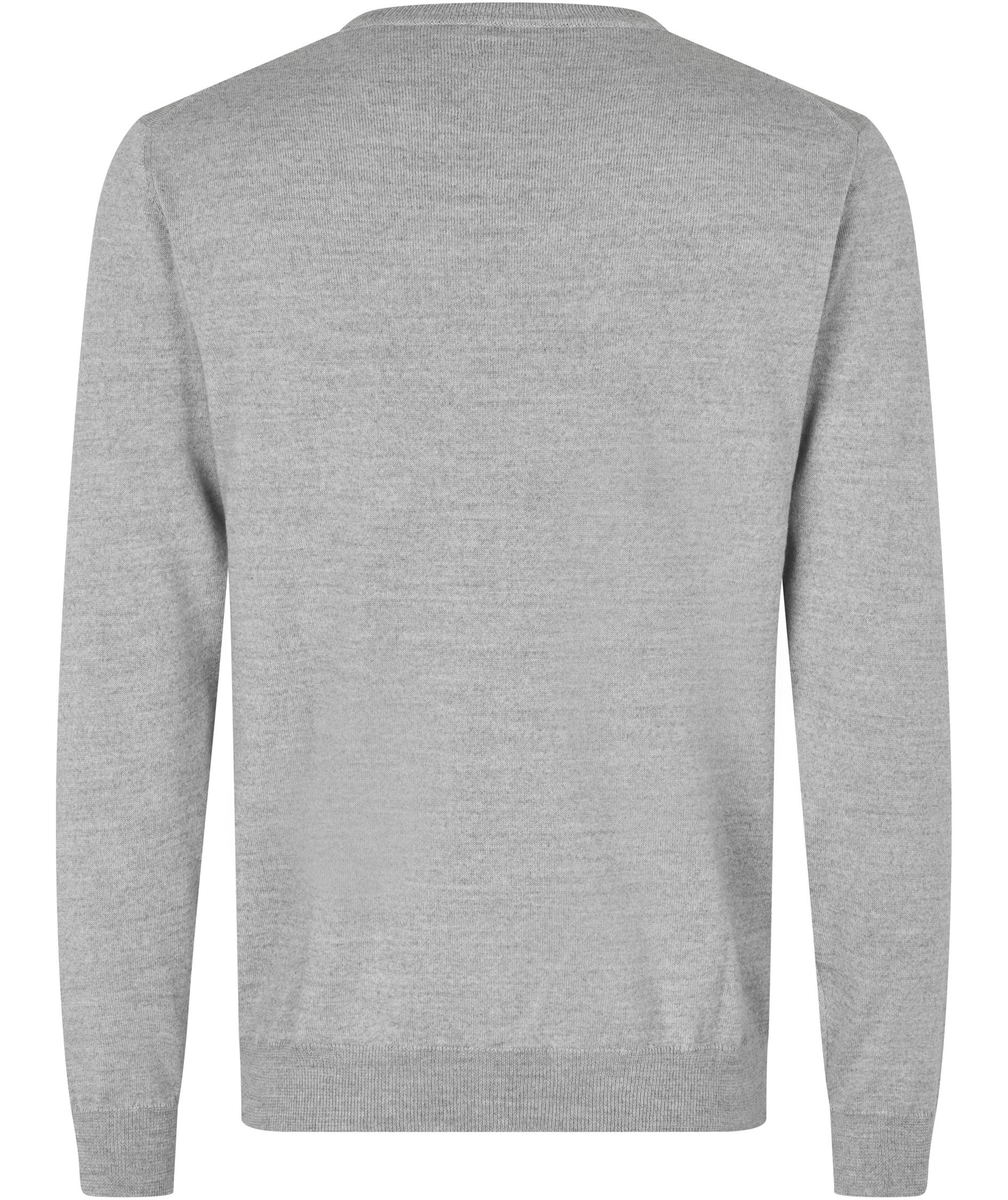 Seven Seas knitted pullover with wool, Light Grey Melange, large image number 1