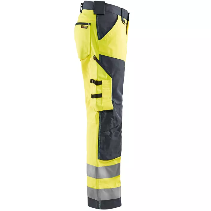 Blåkläder arbejdsbukser, Hi-vis Gul/Grå, large image number 3