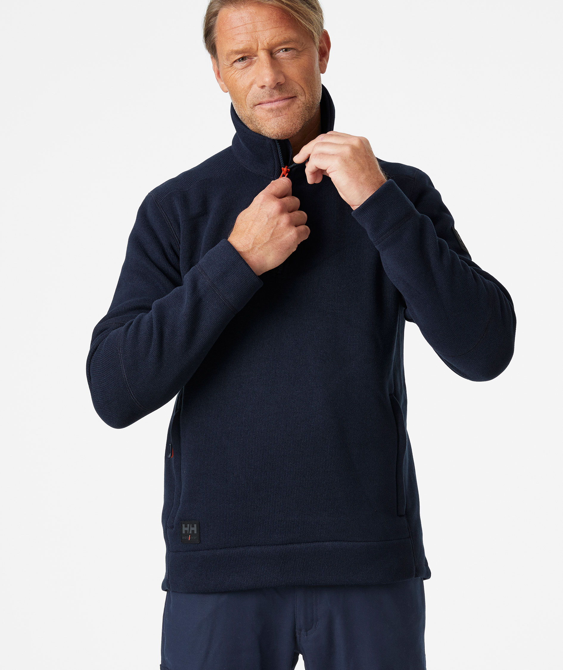 Helly Hansen Kensington half-zip Fleecepullover, Navy