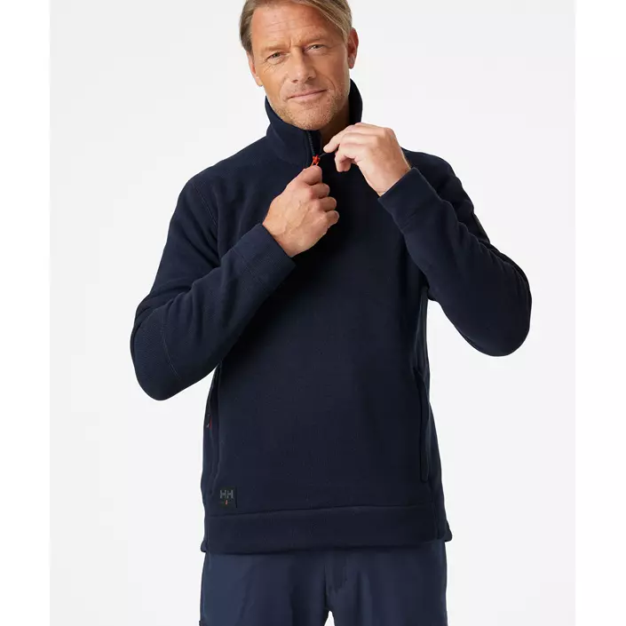 Helly Hansen Kensington half-zip fleece sweater, Navy, large image number 1