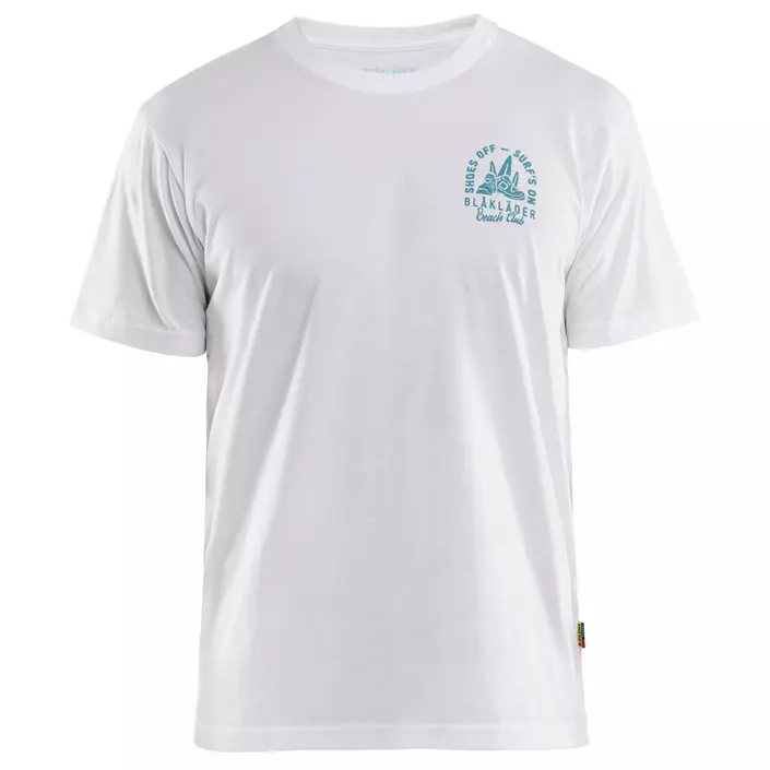 Blåkläder Beach Club T-shirt, Vit, large image number 0