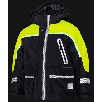 Ildhu CPH Norly winter jacket for kids, Navy/Yellow