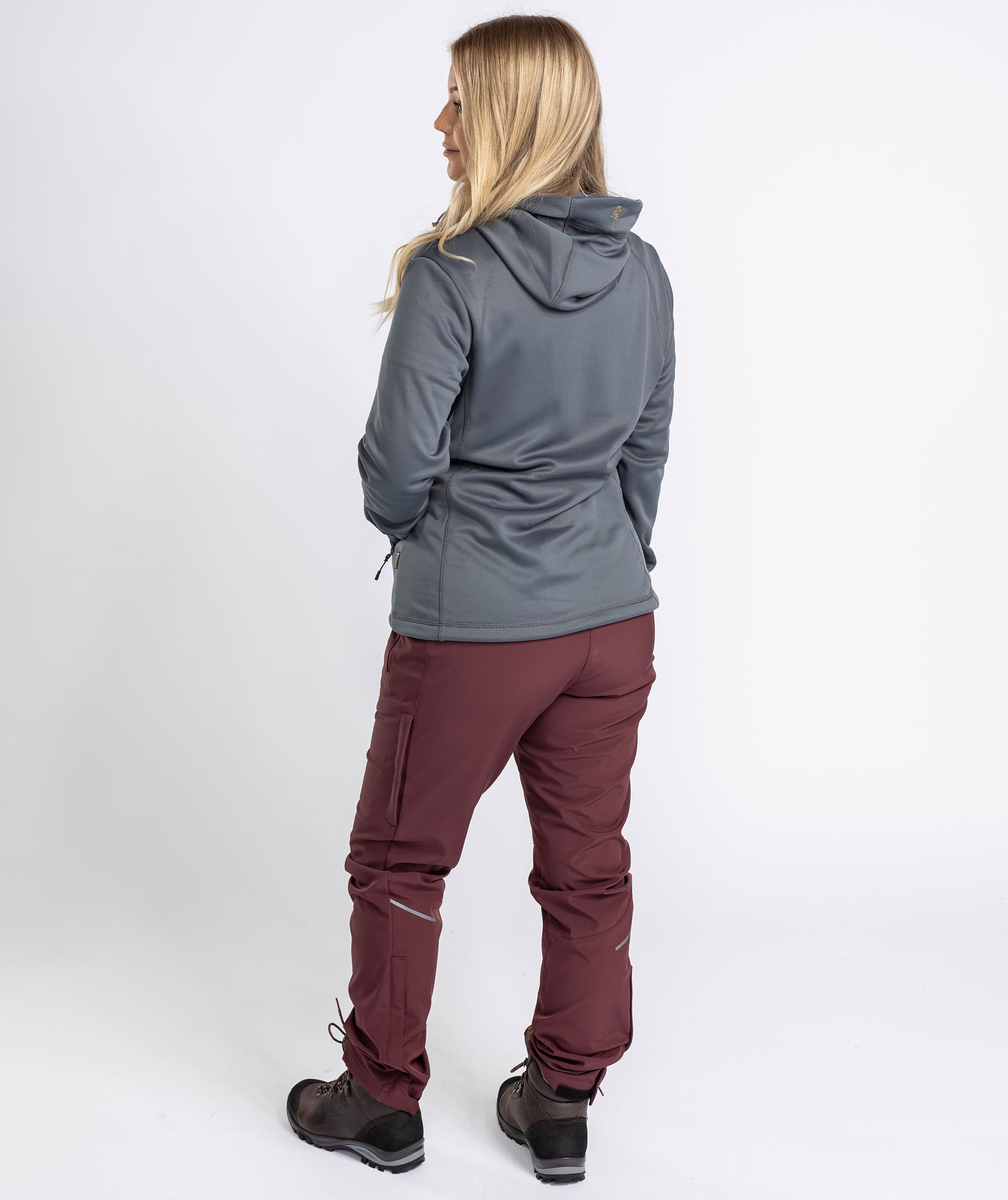 Pinewood Wilda Stretch dame skalbukser, Earth Plum, large image number 9