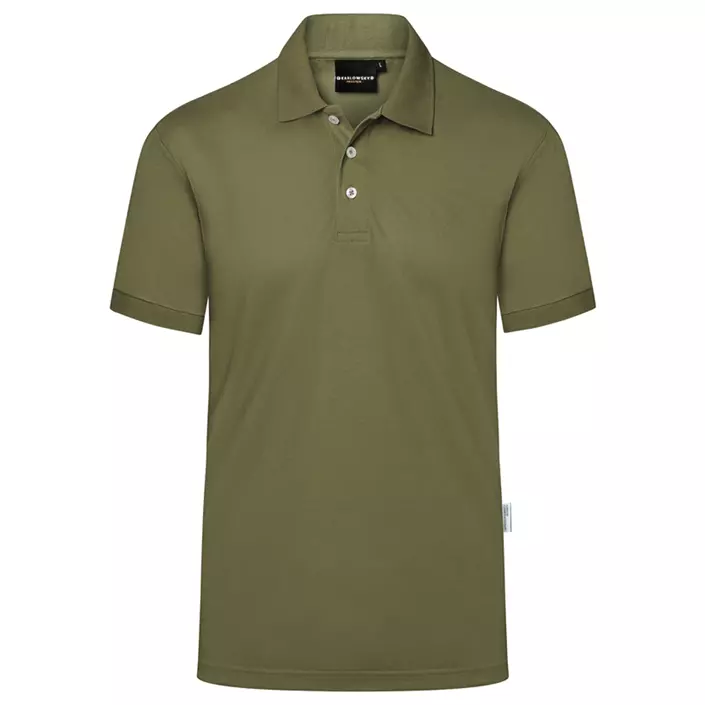 Karlowsky Modern-Flair polo T-skjorte, Moss green, large image number 0