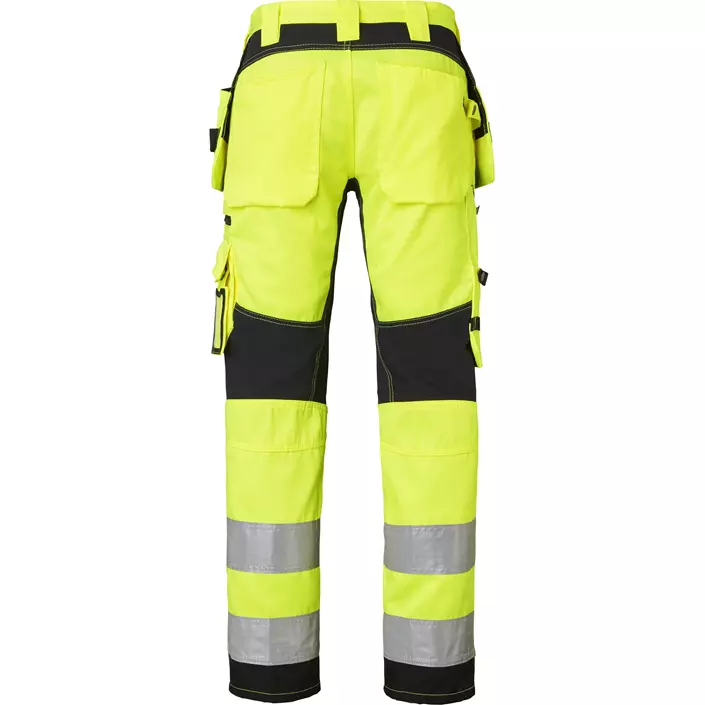 Top Swede craftsman trousers 236, Hi-vis Yellow/Black, large image number 1