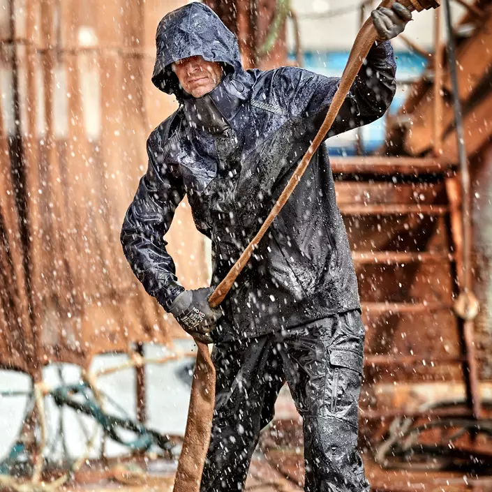 ELKA Working Xtreme skaljacka full stretch, Navy/Svart, large image number 3