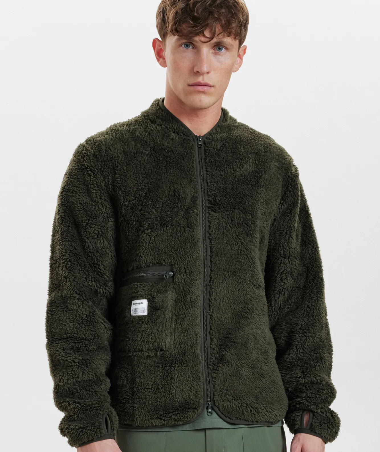 Rester&ouml;ds fiberpelsjakke, Gr&oslash;n, large image number 1