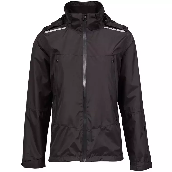 Ocean High Performance women's rain jacket, Black, large image number 0