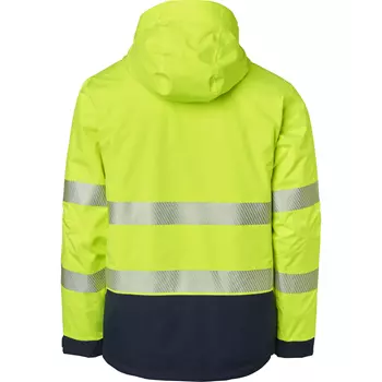 Top Swede 3-in-1 winter jacket 127, Hi-Vis Yellow/Navy