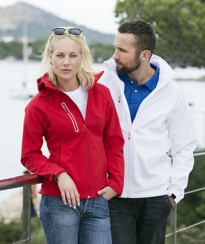 Clique Milford women's softshell jacket, Red, large image number 6