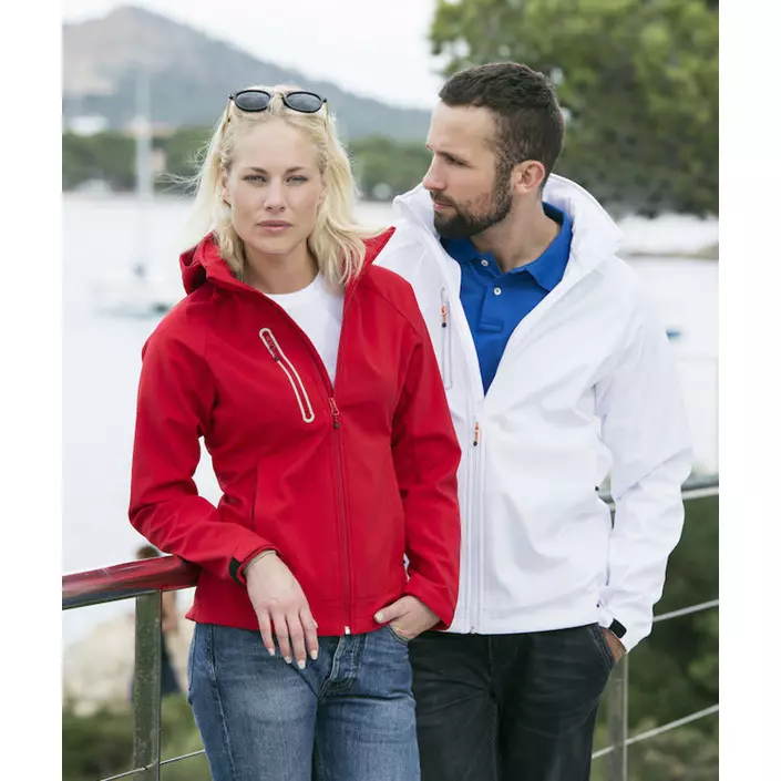 Clique Milford women's softshell jacket, Red, large image number 6