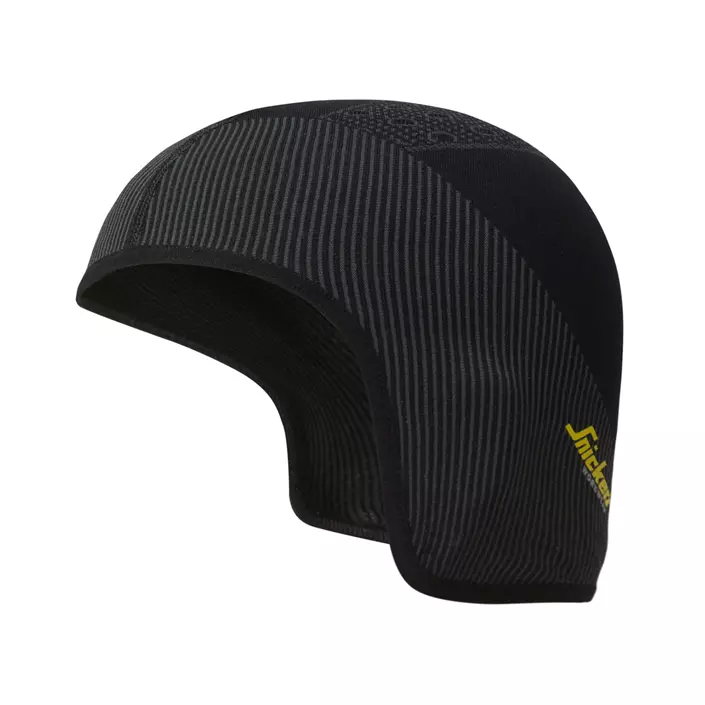 Snickers FlexiWork seamless helmet liner, Black/Grey, large image number 0