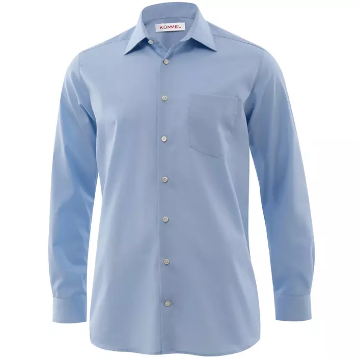 Kümmel Frankfurt Slim fit shirt with chest pocket and extra sleeve length, Light Blue, large image number 0