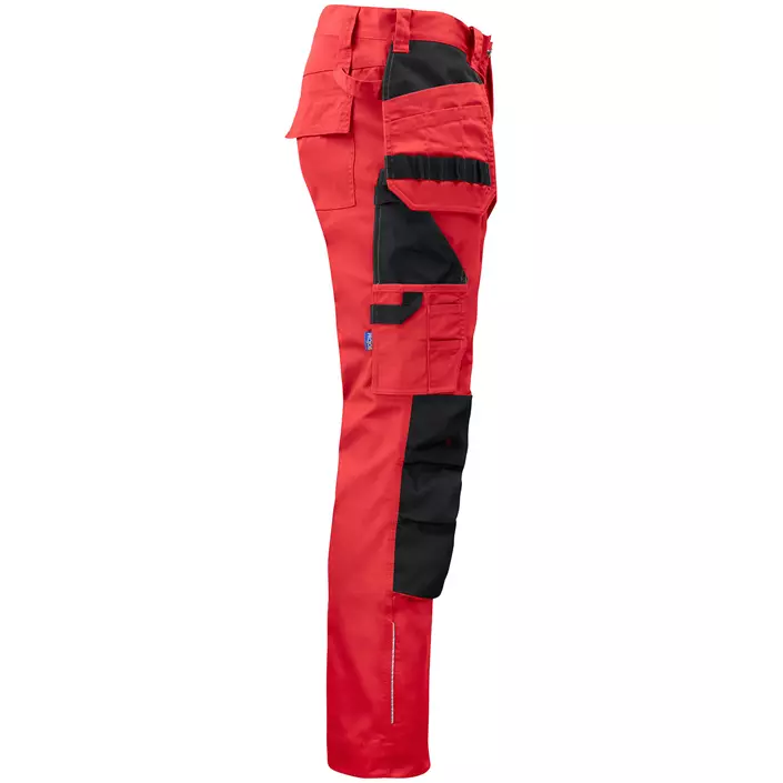 ProJob Prio craftsman trousers 5531, Red, large image number 1