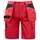 ProJob Prio craftsman shorts 5535, Red, Red, swatch