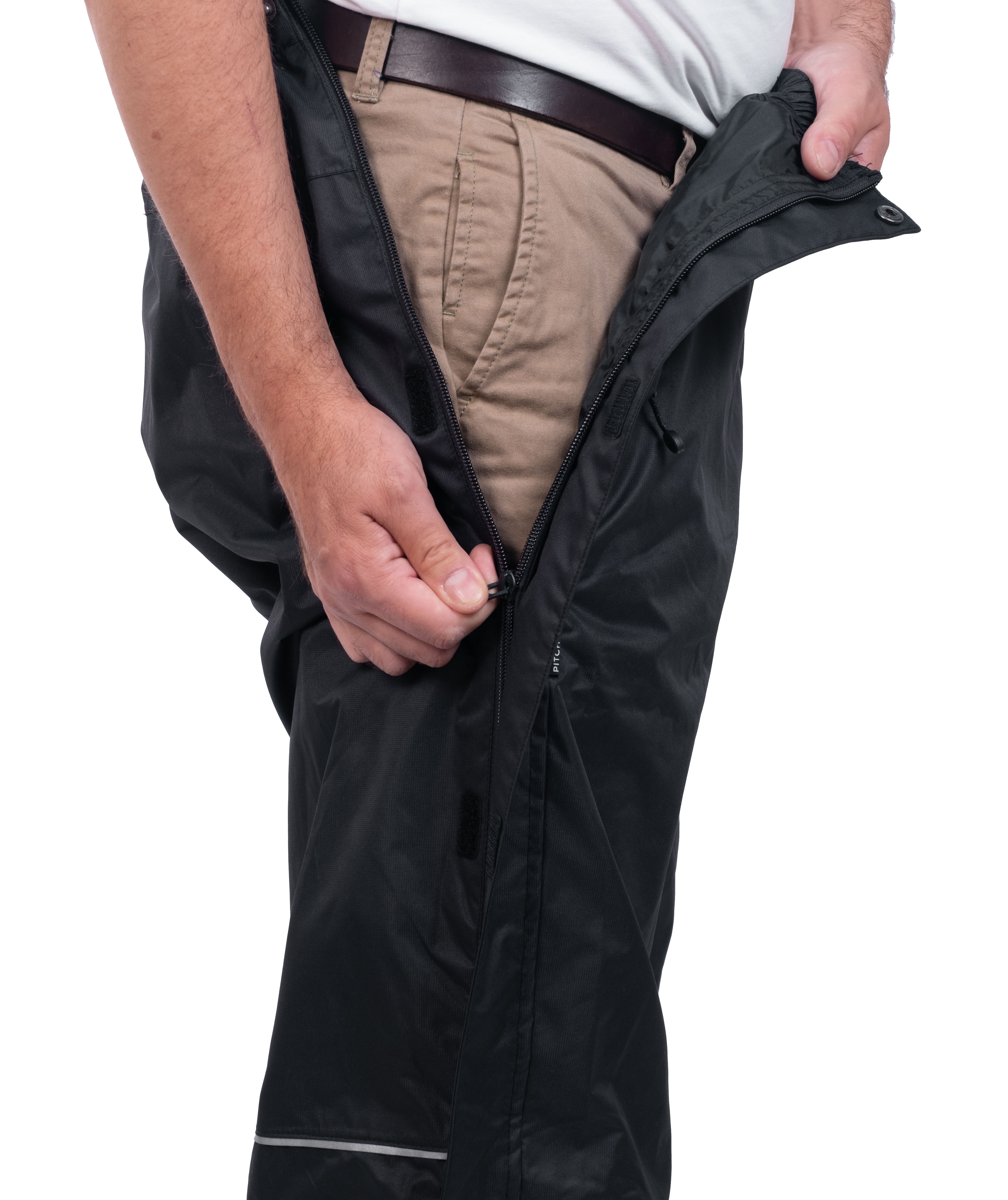 Pitch Stone Active-Pro rain trousers, Black, large image number 7