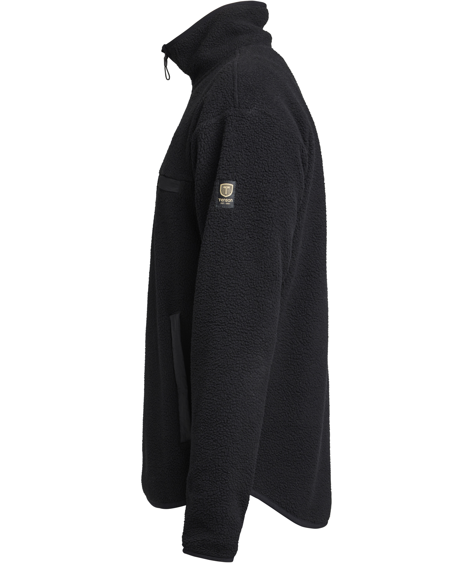Tenson Yoke Halfzip p&auml;lsfibertr&ouml;ja, Black, Black, large image number 4