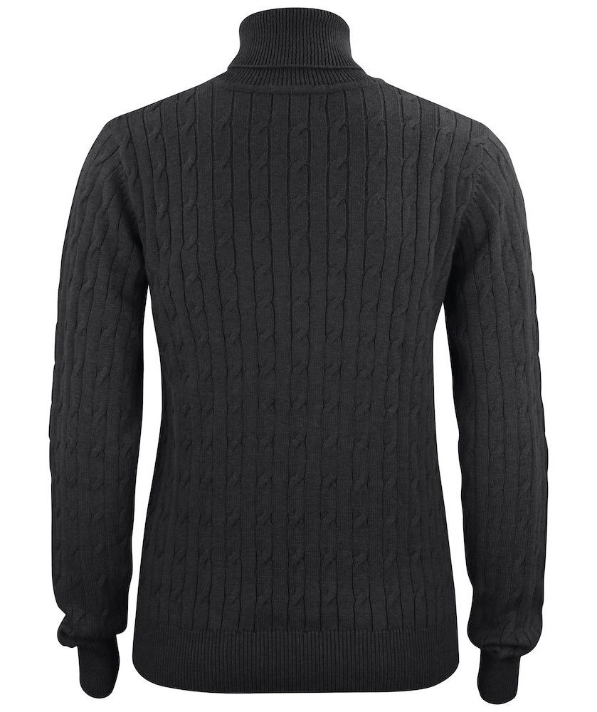 Cutter & Buck Blakely women's turtleneck, Black