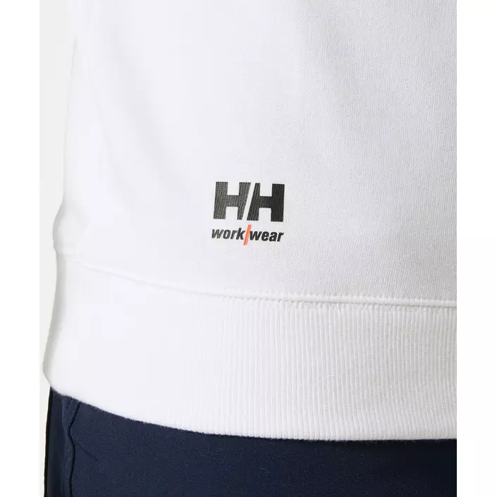 Helly Hansen Classic half zip collegegenser, White, large image number 5