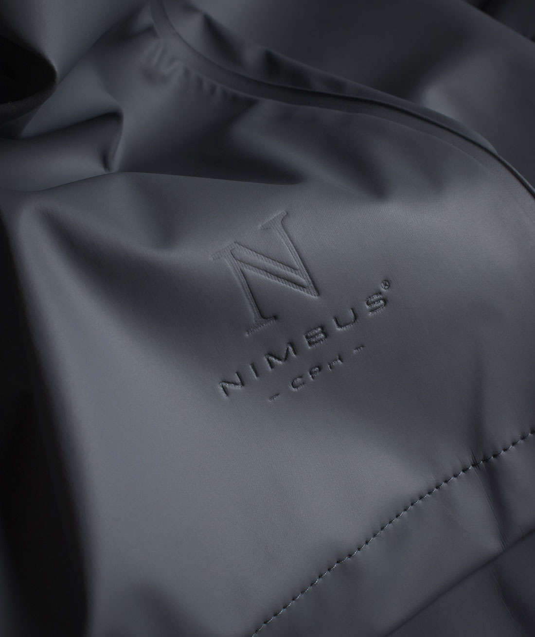 Nimbus Huntington dame regnjakke, Charcoal, large image number 7