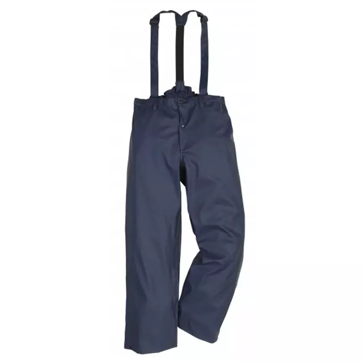 Fristads Match Rain trousers 216, Dark Marine, large image number 0