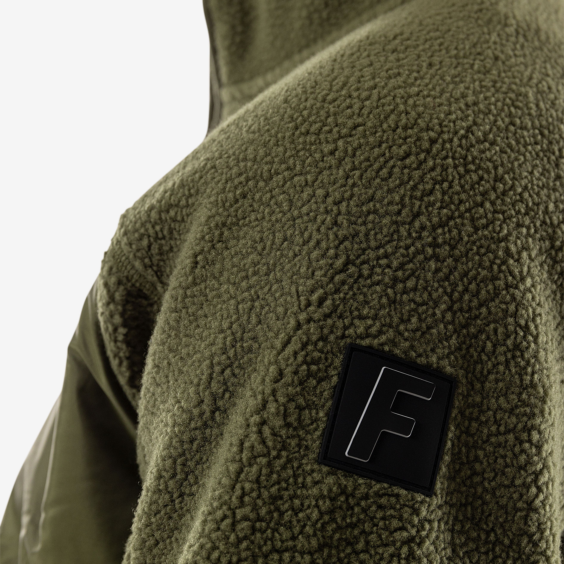 Fristads Argon fibre pile jacket, Light Army Green, large image number 7