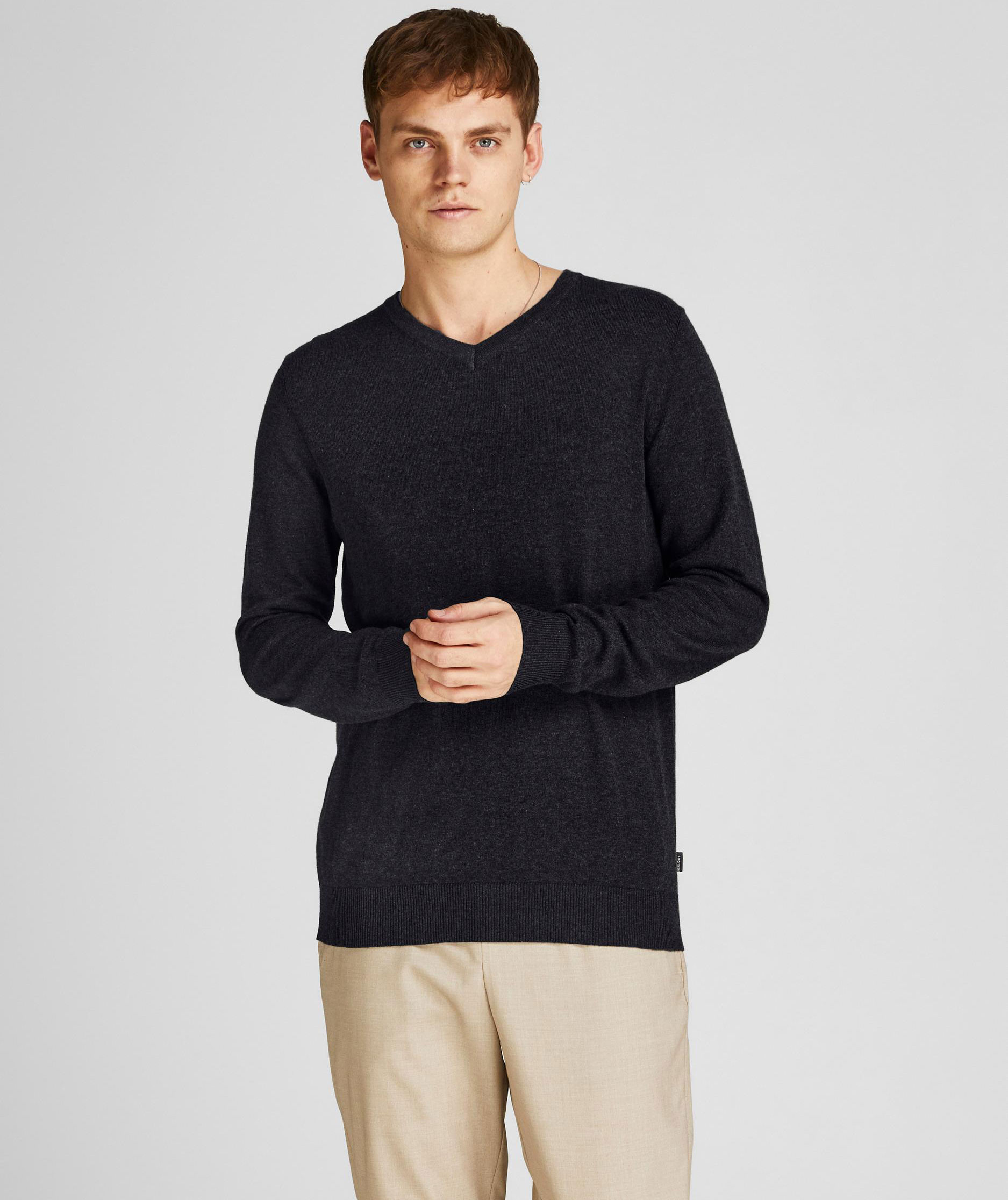 Jack & Jones JJEEMIL stickad tr&ouml;ja
