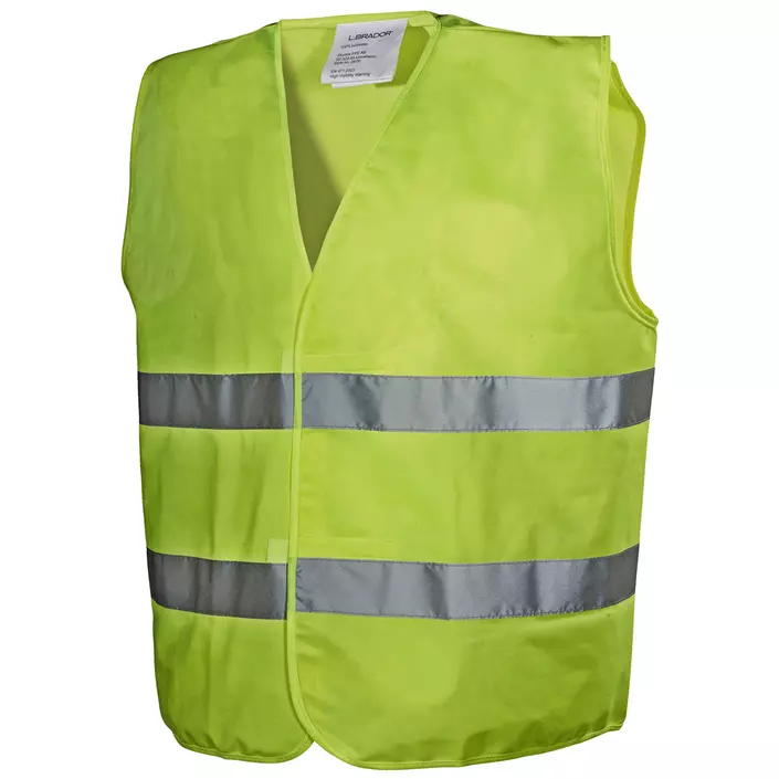 L.Brador reflective safety vest 287P, Hi-Vis Yellow, Hi-Vis Yellow, large image number 0
