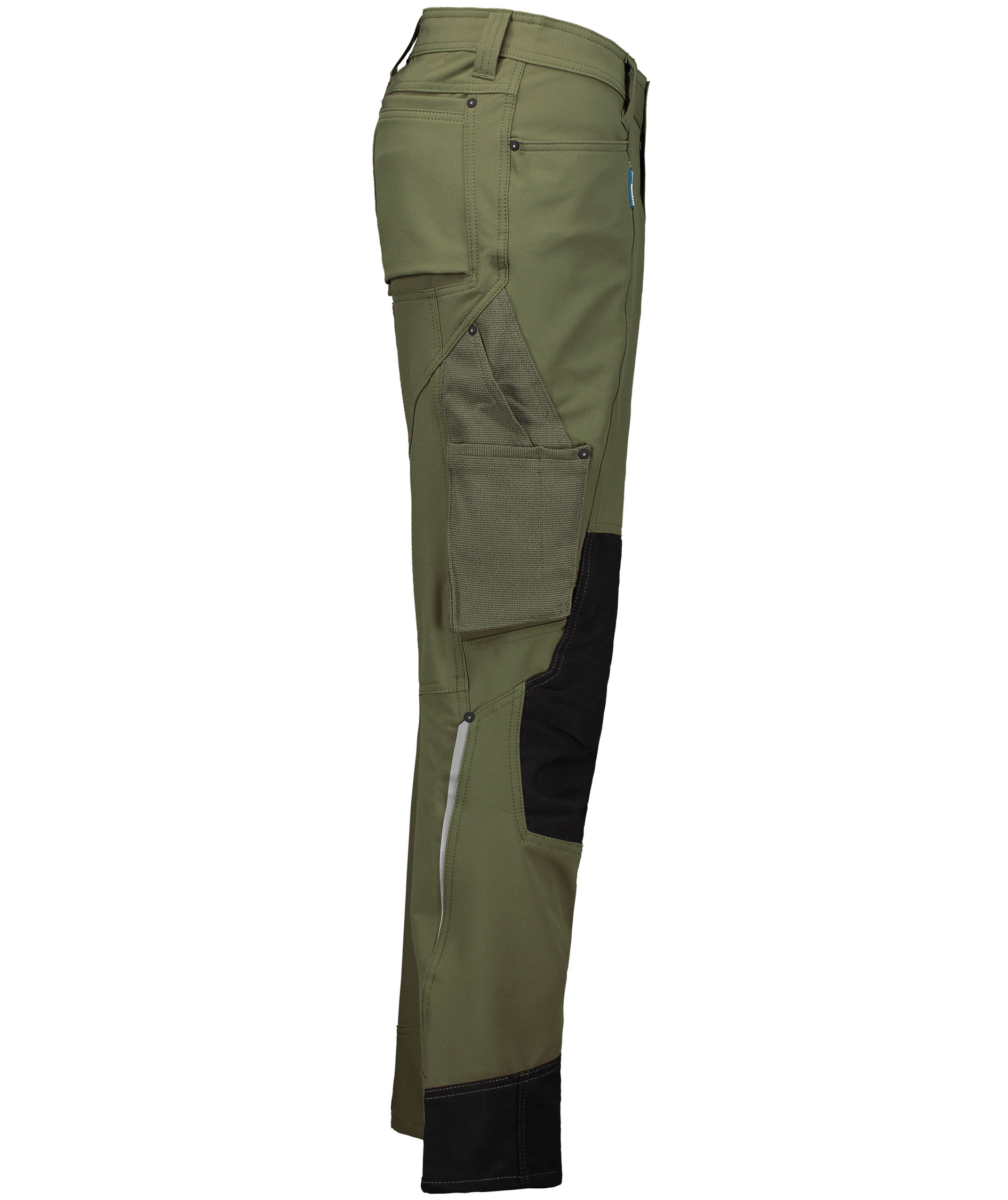 Mascot Advanced work trousers full stretch, Moss green, large image number 3