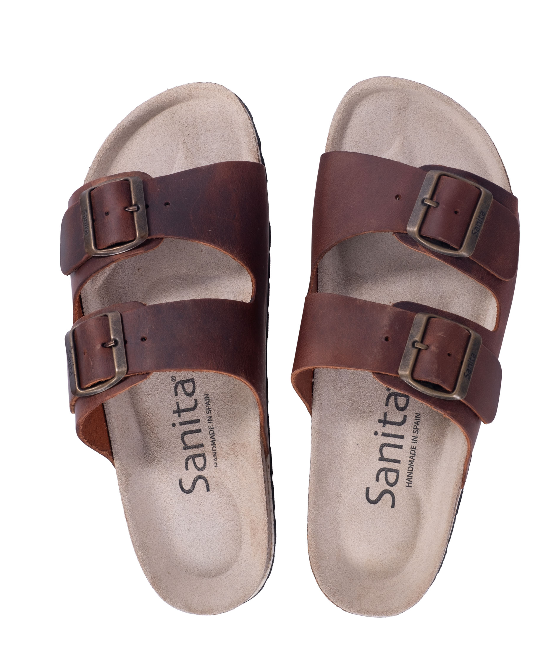 Sanita Ibiza Bio sandaler, Cognac, large image number 1