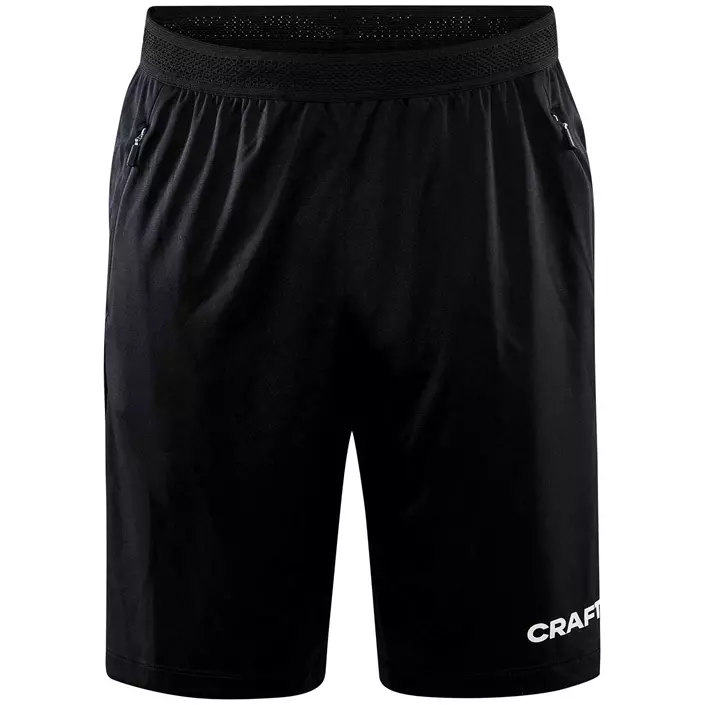Craft Evolve Zip Pocket Shorts, Schwarz, large image number 0