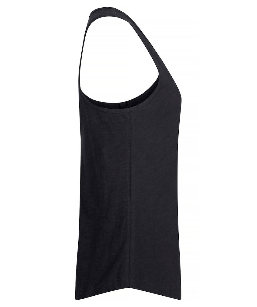 Clique Slub women's Tanktop, Black, large image number 3