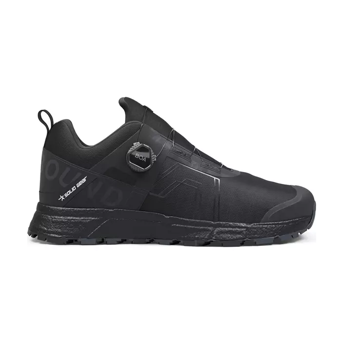 Solid Gear Bound work shoes O1, Black, large image number 0