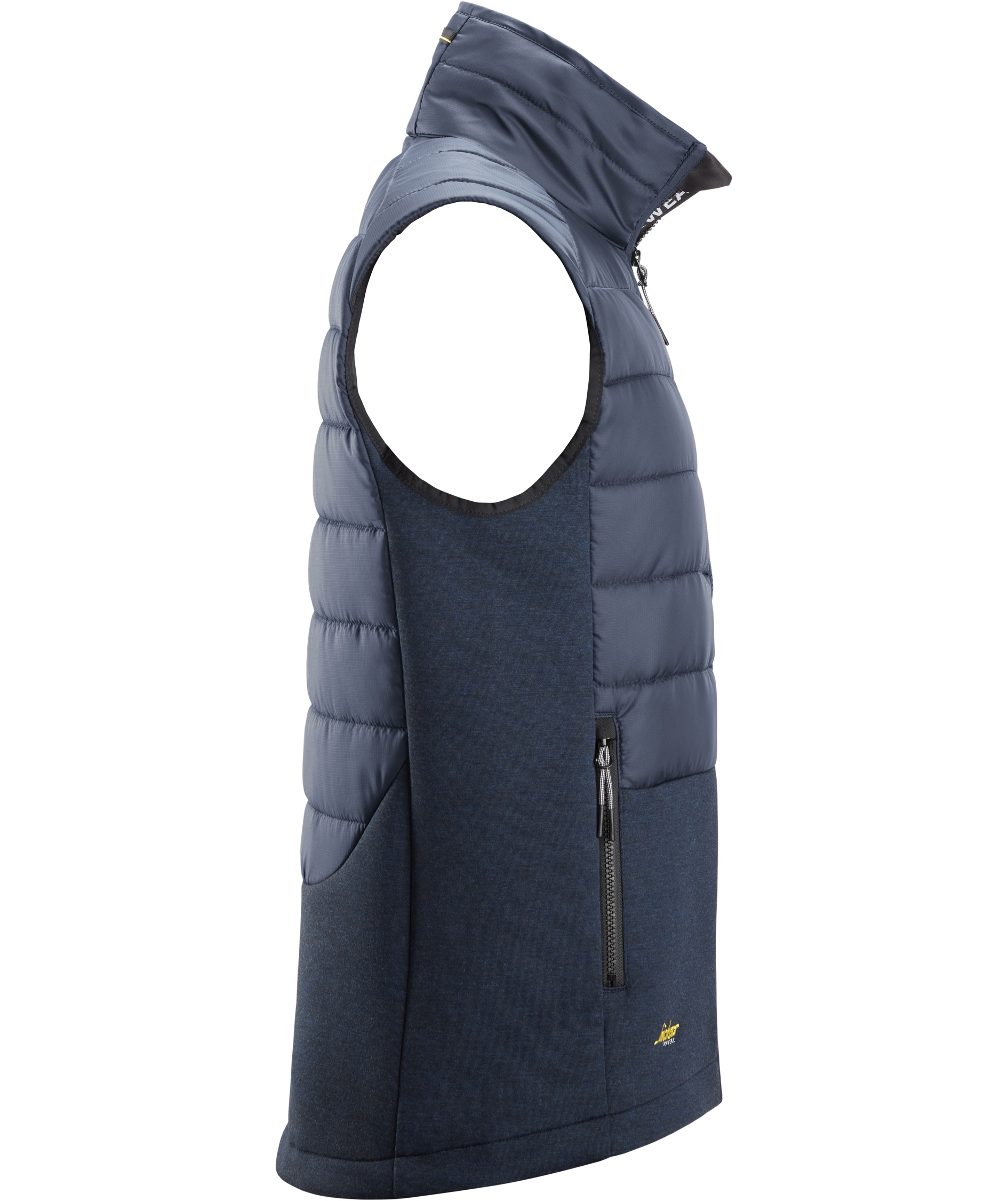 Snickers FlexiWork hybrid vest 4902, Navy/Dark Navy Melange, large image number 2