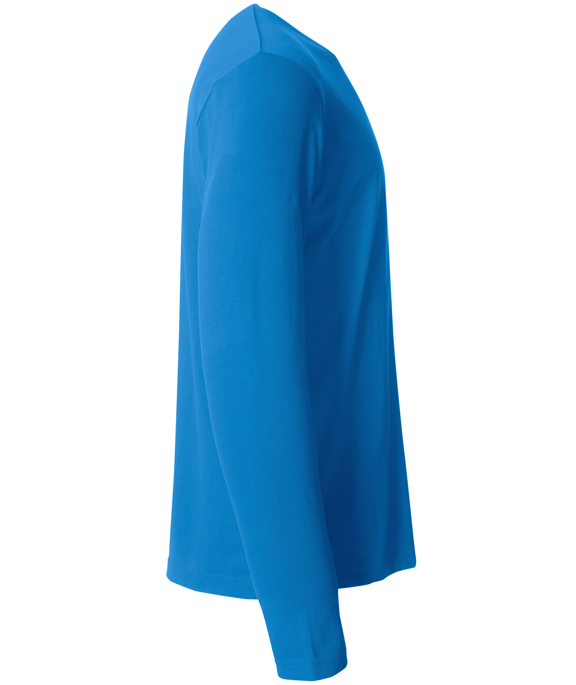 Clique Basic-T lang&aelig;rmet T-shirt, Royal Blue, large image number 2