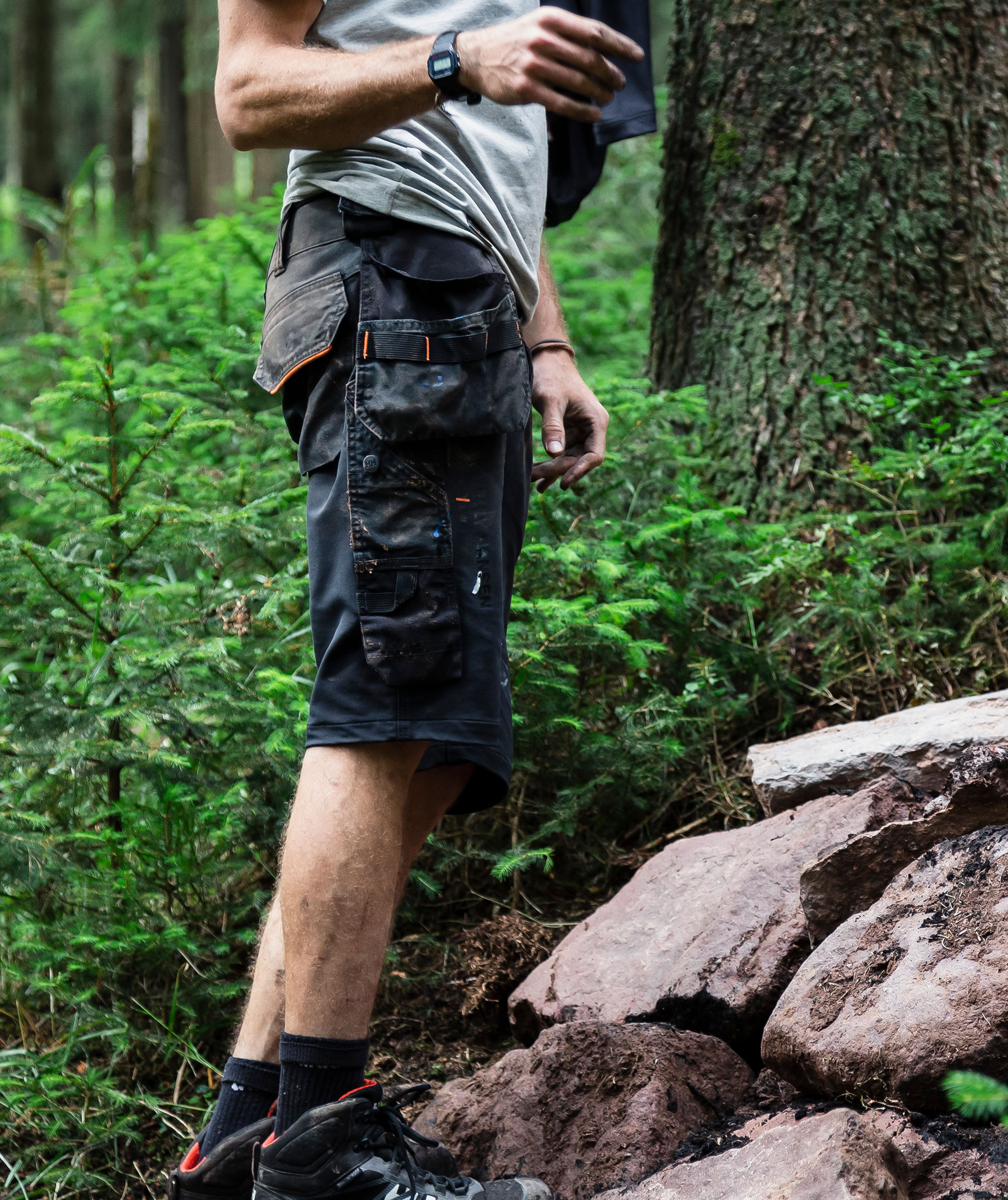 Helly Hansen Chelsea Evo. Handwerkershorts, Navy, large image number 4