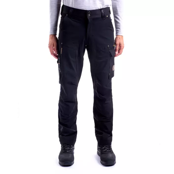 Westborn work trousers full stretch, Black, large image number 1