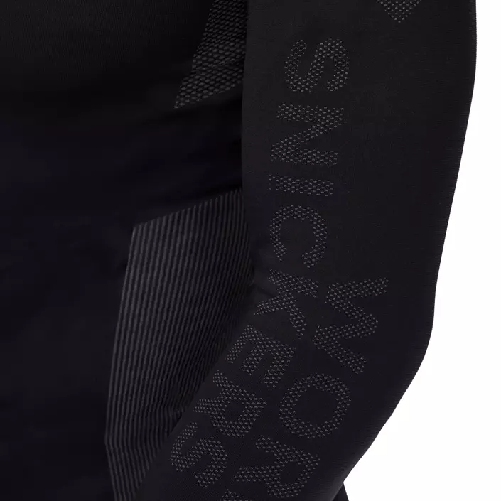 Snickers baselayer trøje 9491, Black/Grey, large image number 8