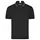 Belika Valencia polo T-skjorte med glidelås, Svart, Svart, swatch