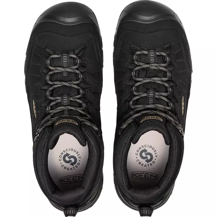 Keen Targhee IV MID WP vandrarkängor, Black, large image number 6
