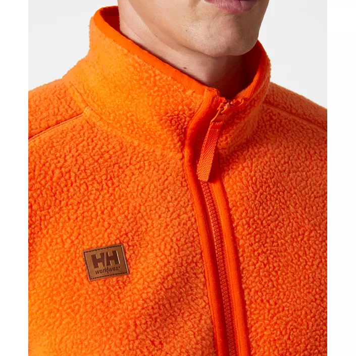 Helly Hansen Heritage fibre pile jacket, Dark Orange, large image number 4