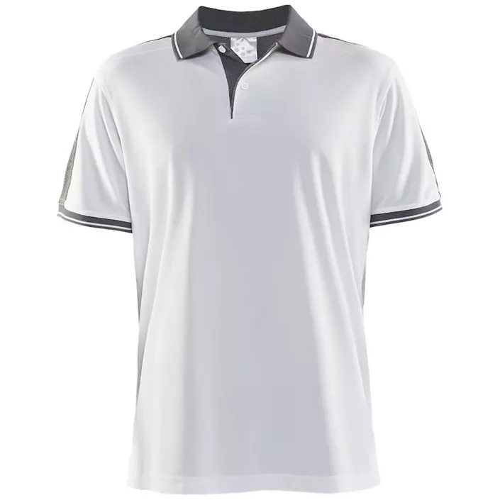 Craft Noble pique polo T-shirt, White, large image number 0